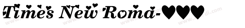 Times New Roma字体转换